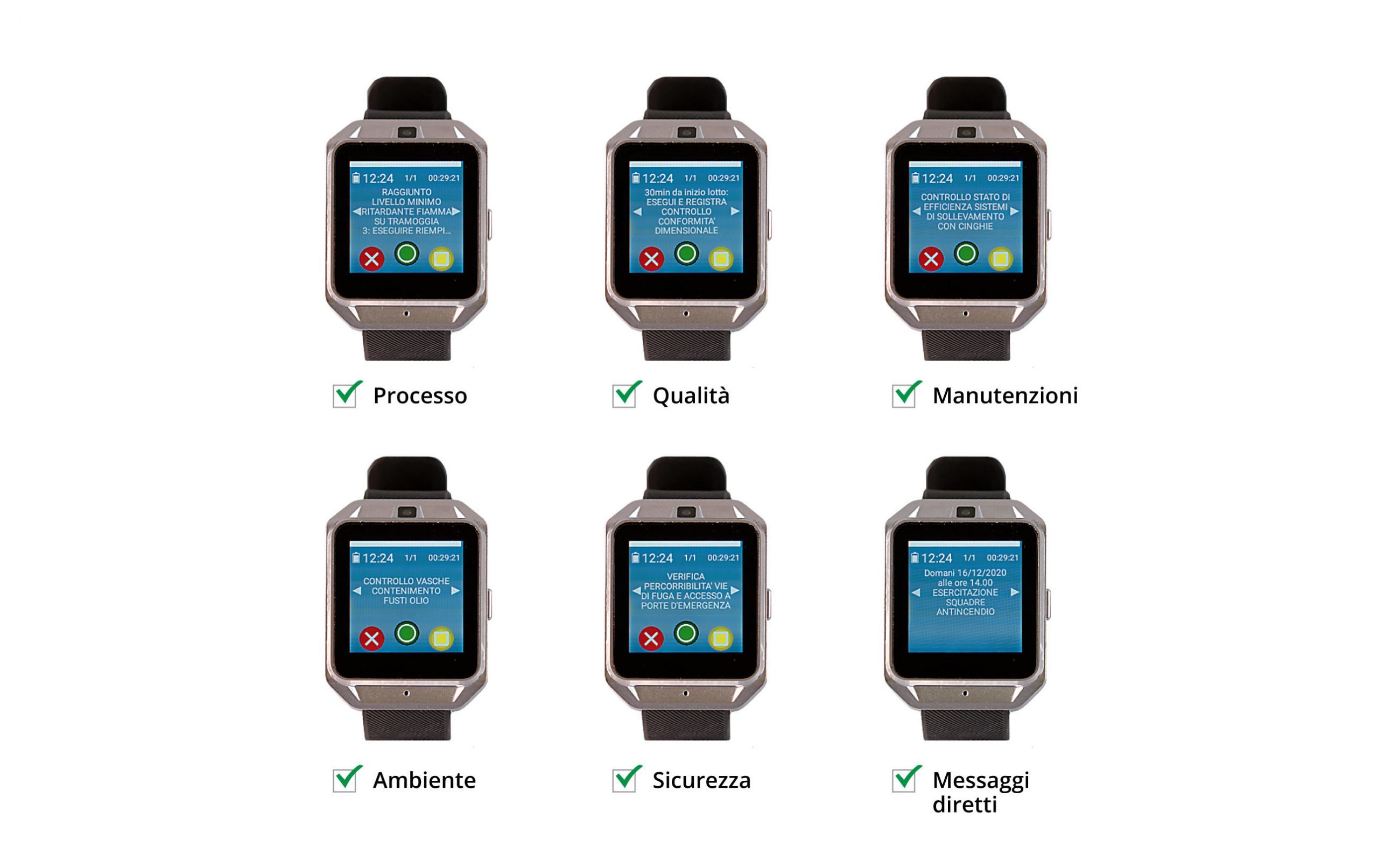Lodestar trasmette istruzioni agli operai con smartwatch